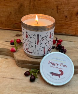 Figgy Fox Soy Wax Candle Tin